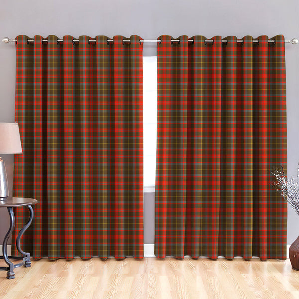 MacKintosh Hunting Weathered Tartan Classic Window Curtain