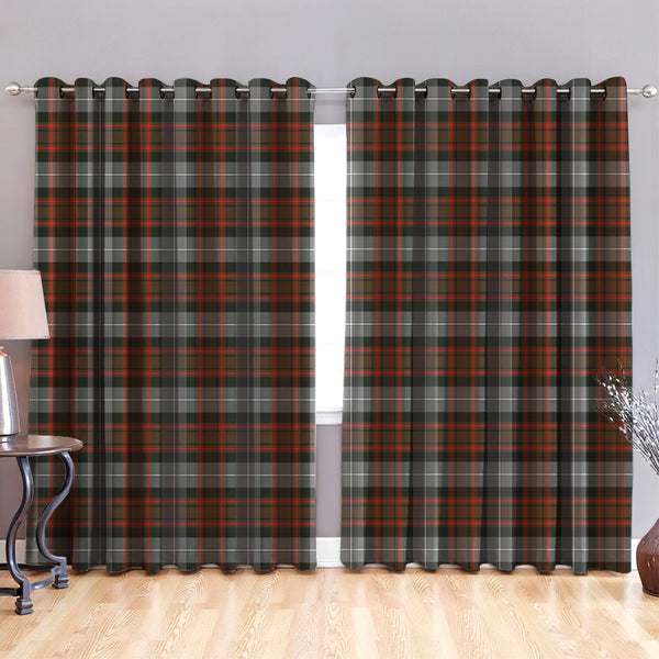 MacRae Hunting Weathered Tartan Classic Window Curtain