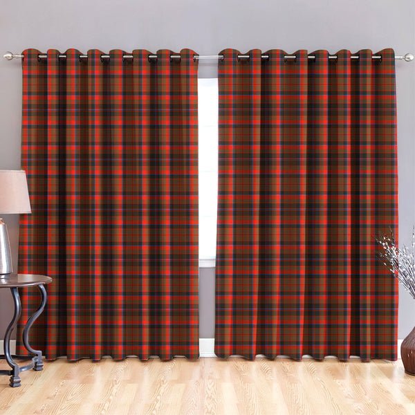 Cumming Hunting Weathered Tartan Classic Window Curtain