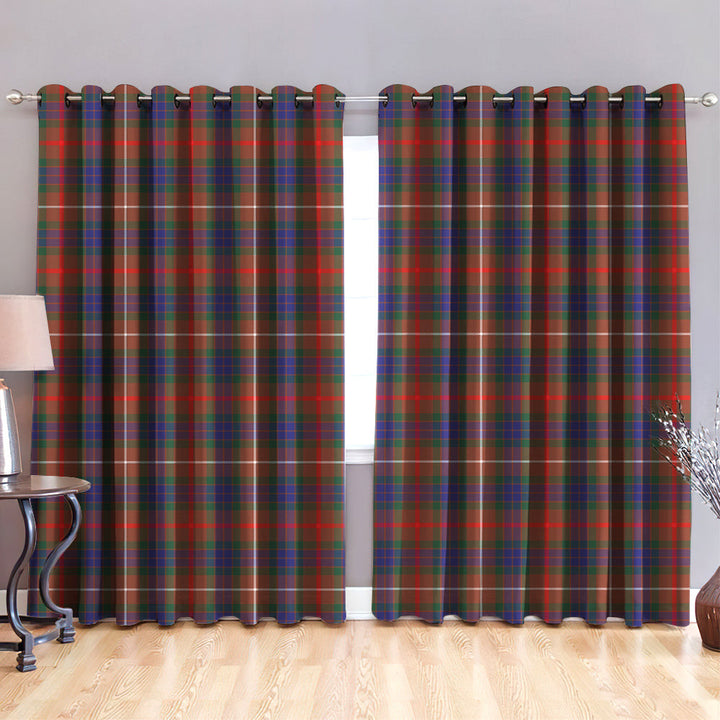 Fraser Hunting Modern Tartan Classic Window Curtain