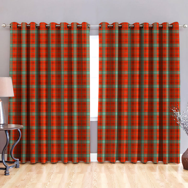 Morrison Red Ancient Tartan Classic Window Curtain