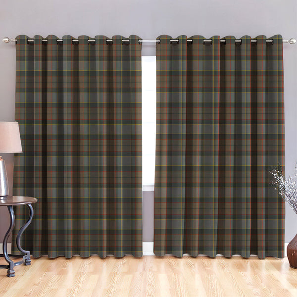 Outlander Fraser Tartan Classic Window Curtain