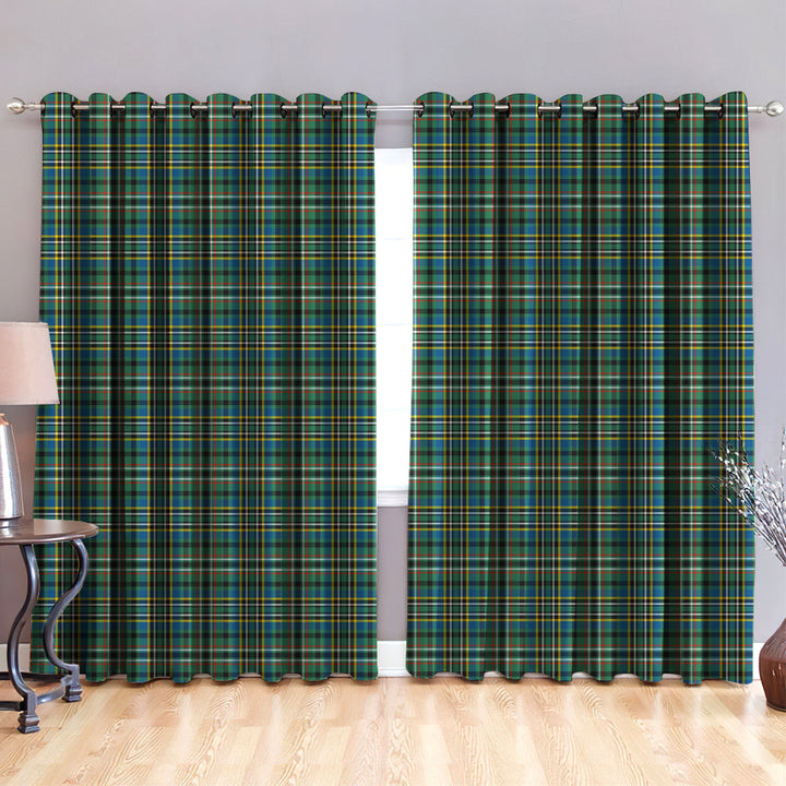 Scott Green Ancient Tartan Classic Window Curtain