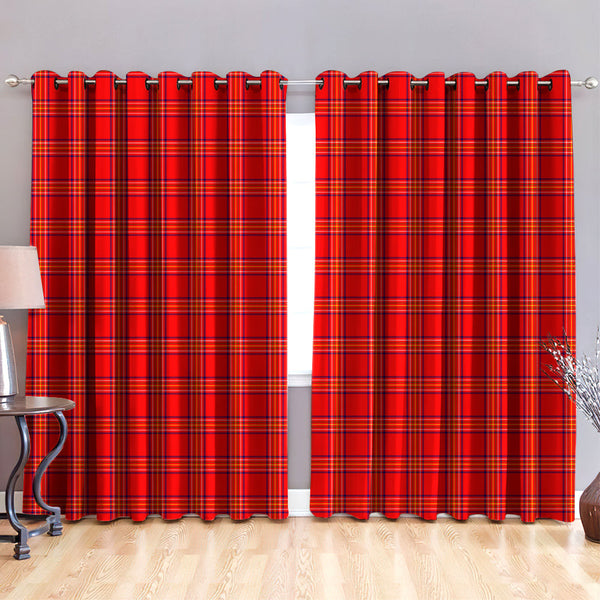 Burnett Modern Tartan Classic Window Curtain