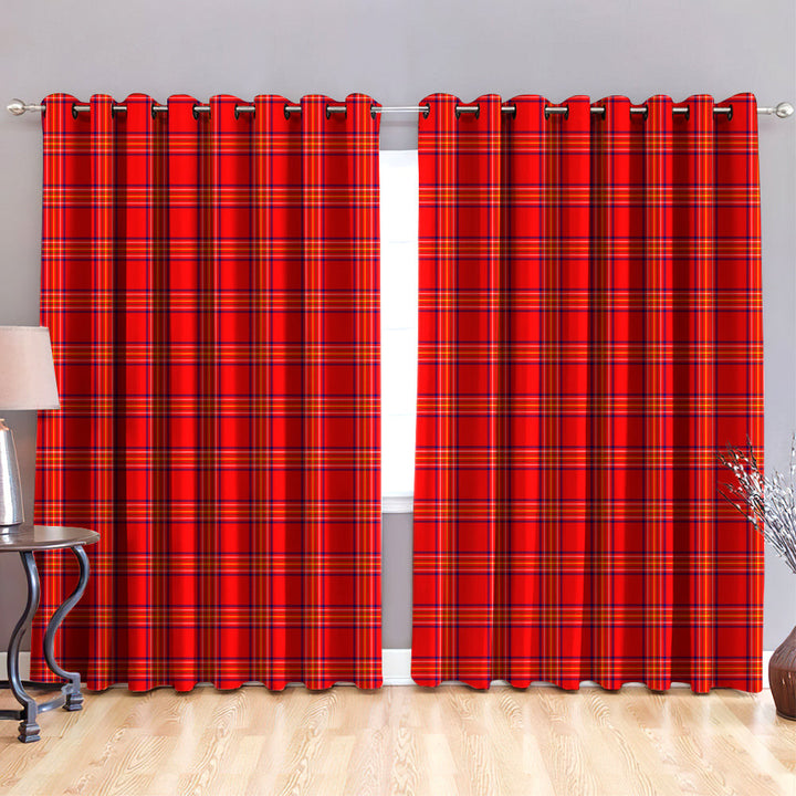 Burnett Modern Tartan Classic Window Curtain