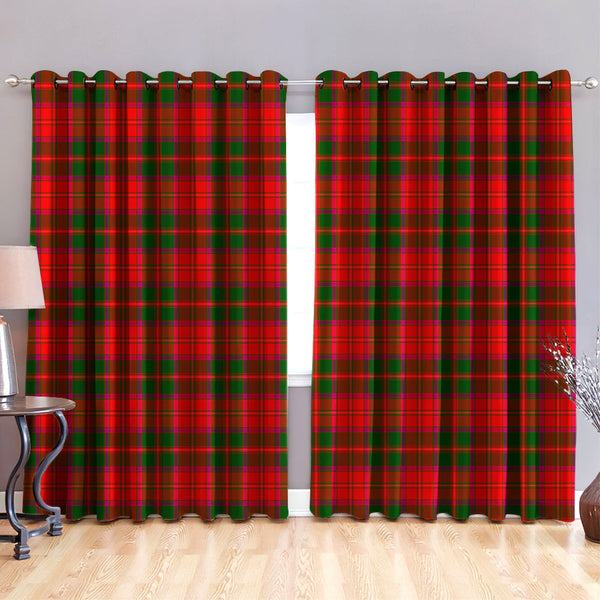 Crief District Tartan Classic Window Curtain
