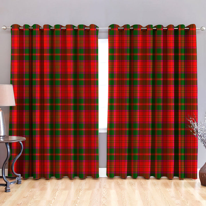 Crief District Tartan Classic Window Curtain