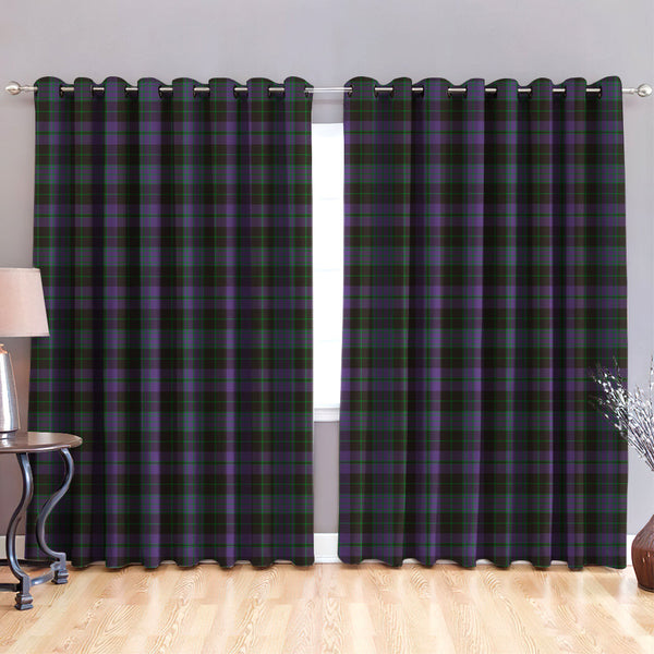 Clergy Green Tartan Classic Window Curtain