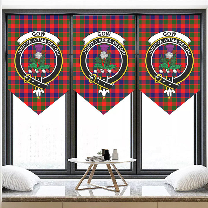 Gow Modern Tartan Classic Crest Pennant