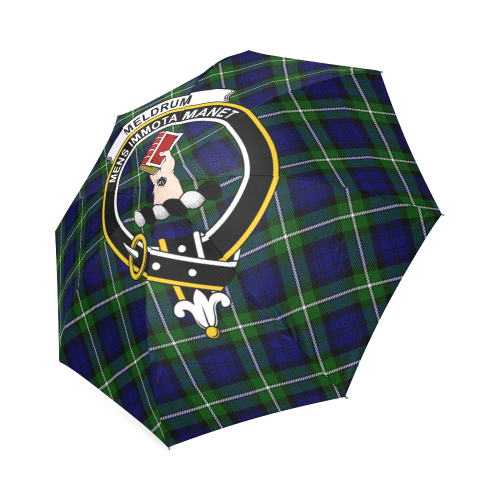 Meldrum Forbes Clan Badge Tartan Umbrella