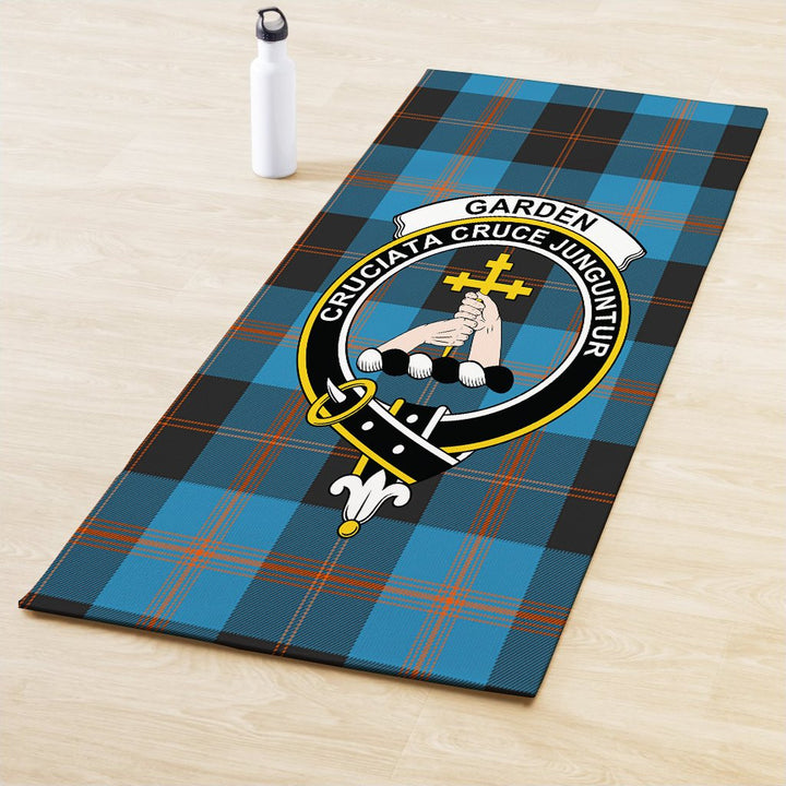 Garden Clan Crest Tartan Yoga Mat