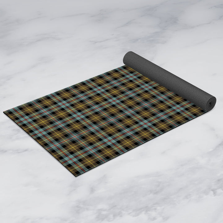 Farquharson Weathered Clan Tartan Yoga Mat