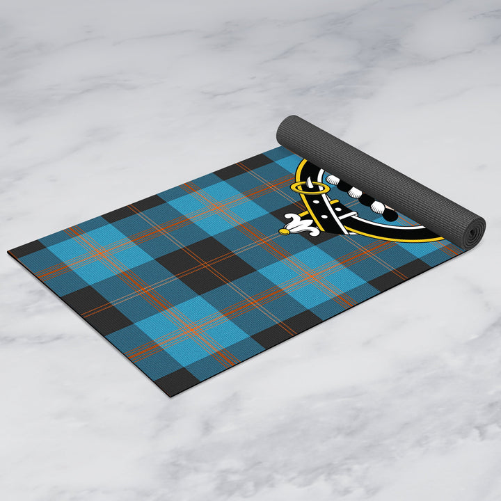 Garden Clan Crest Tartan Yoga Mat