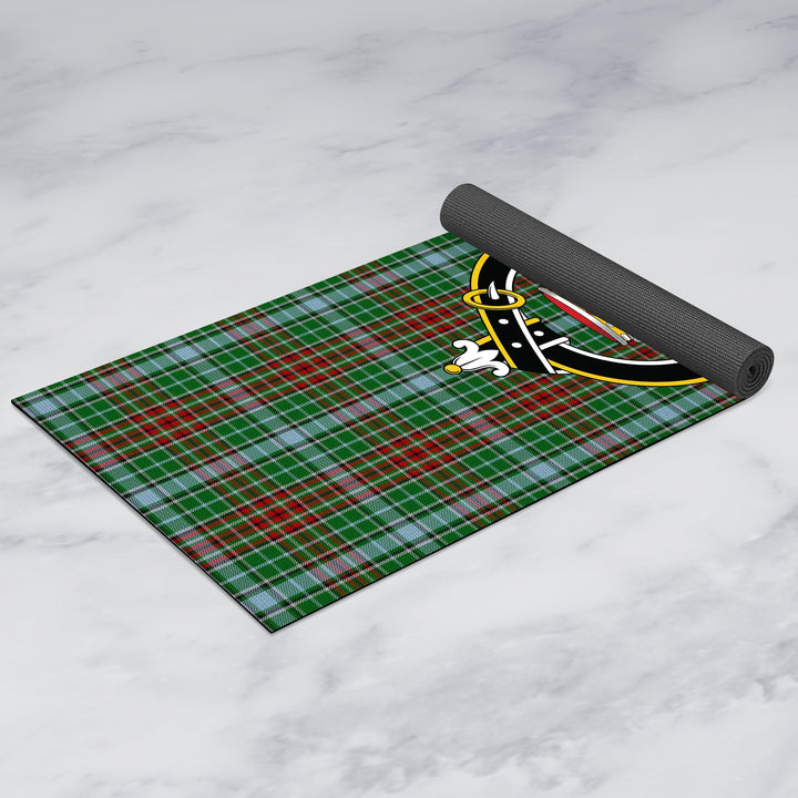 Gayre Clan Crest Tartan Yoga Mat
