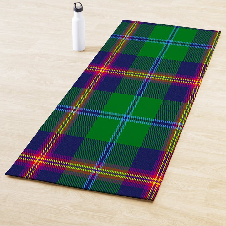 Young Modern Clan Tartan Yoga Mat