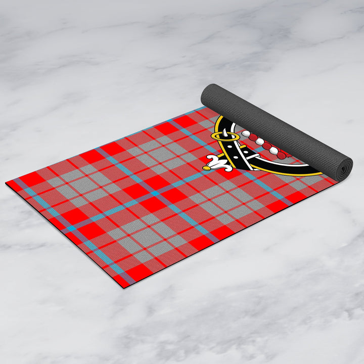 Moubray Clan Crest Tartan Yoga Mat