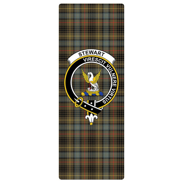 Stewart Hunting Weathered Clan Badge Tartan Classic Yoga Mat