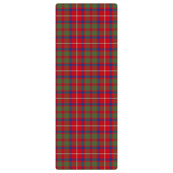 Shaw Red Modern Tartan Classic Yoga Mat