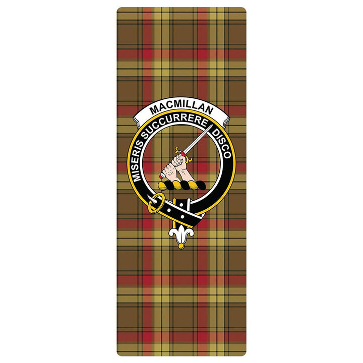 MacMillan Old Weathered Clan Badge Tartan Classic Yoga Mat