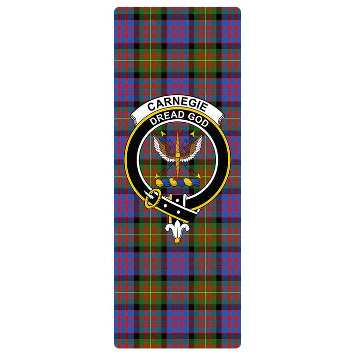 Carnegie Ancient Clan Badge Tartan Classic Yoga Mat