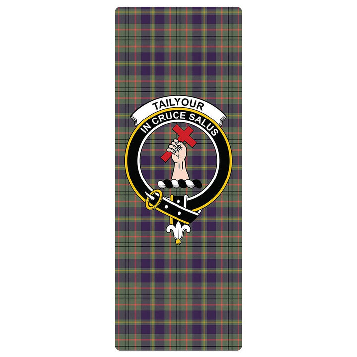 Taylor Weathered Clan Badge Tartan Classic Yoga Mat