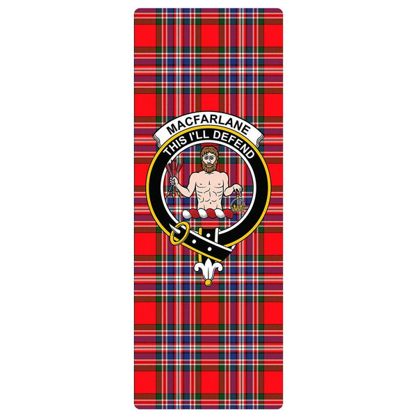 MacFarlane Modern Clan Badge Tartan Classic Yoga Mat