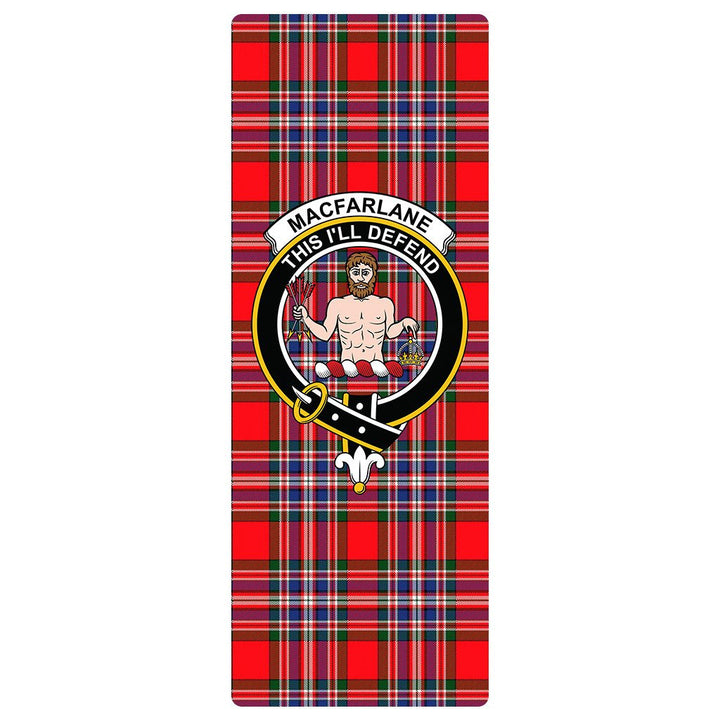 MacFarlane Modern Clan Badge Tartan Classic Yoga Mat
