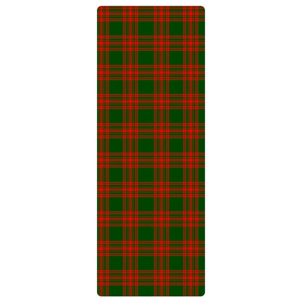 Menzies Green Modern Tartan Classic Yoga Mat