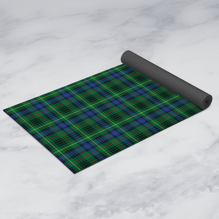 Stewart Hunting Modern Clan Tartan Yoga Mat