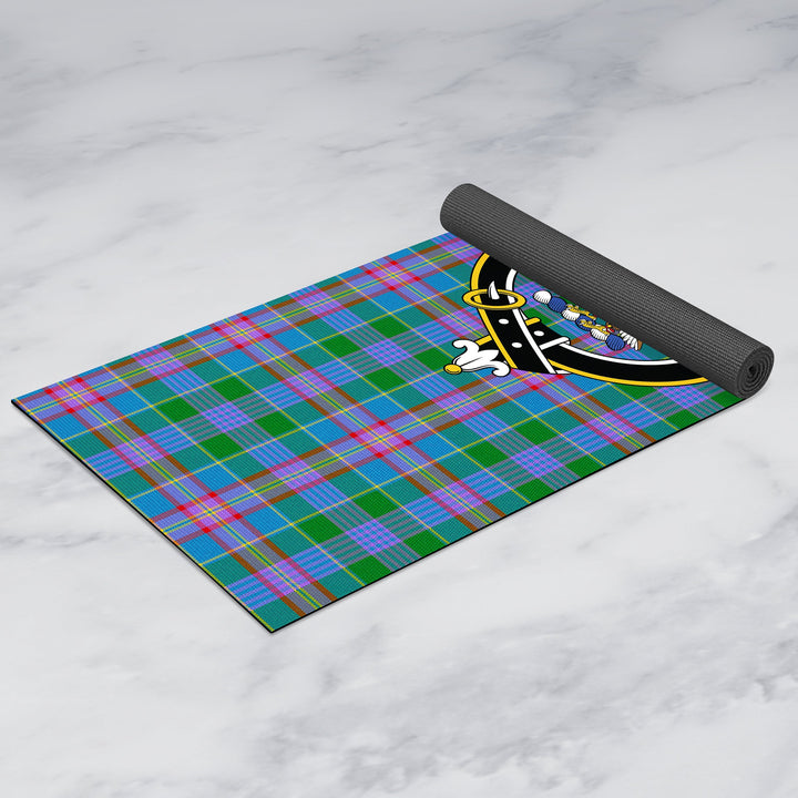 Ralston Clan Crest Tartan Yoga Mat