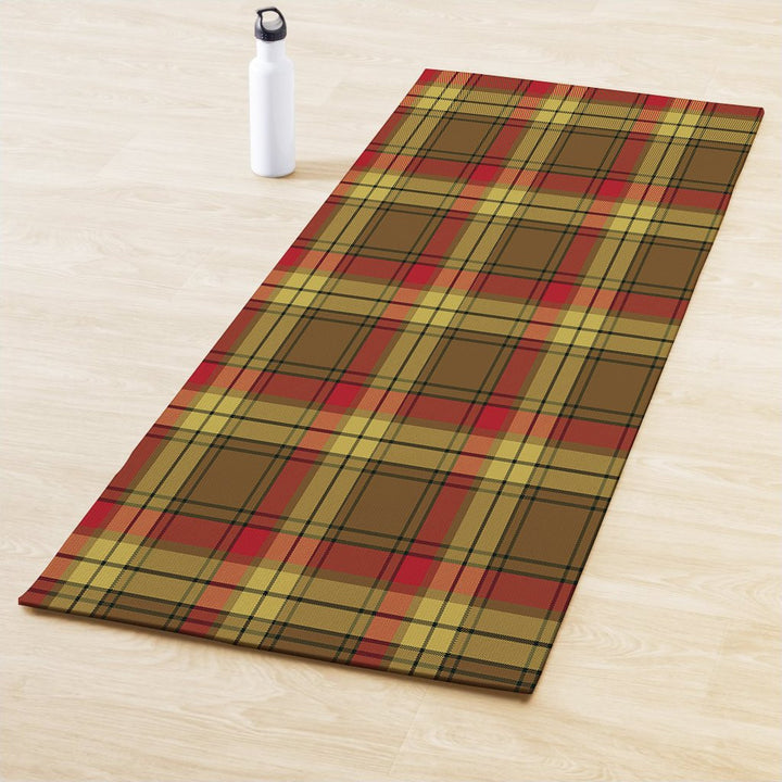 MacMillan Old Weathered Clan Tartan Yoga Mat