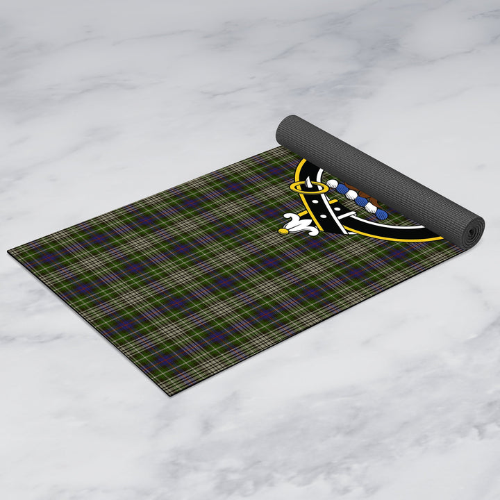 Davidson Tulloch Dress Clan Crest Tartan Yoga Mat