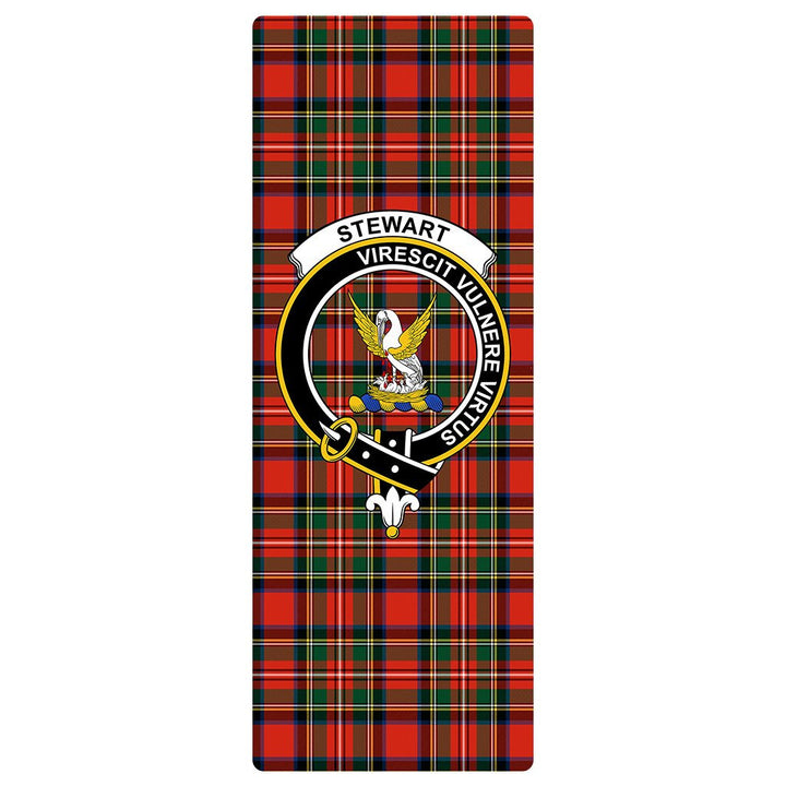 Stewart Royal Modern Clan Badge Tartan Classic Yoga Mat