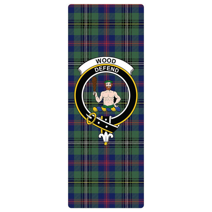 Wood Modern Clan Badge Tartan Classic Yoga Mat