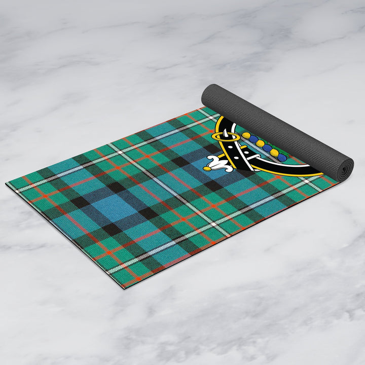 Ferguson Ancient Clan Crest Tartan Yoga Mat