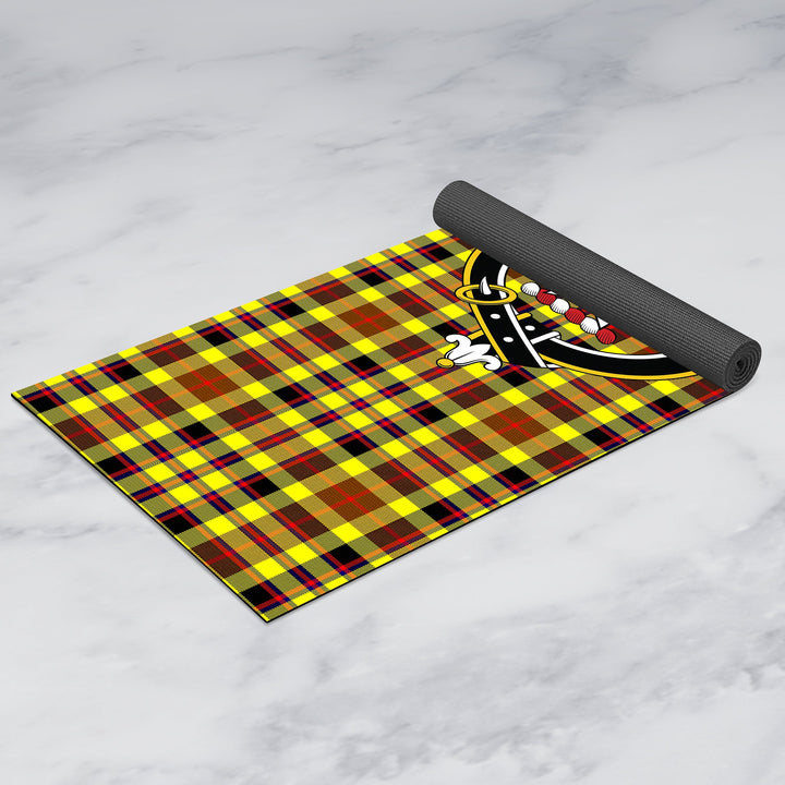 Jardine Clan Crest Tartan Yoga Mat