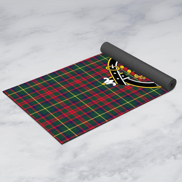 MacKintosh Hunting Modern Clan Crest Tartan Yoga Mat