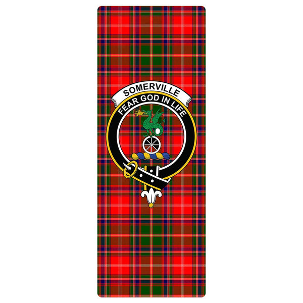 Somerville Modern Clan Badge Tartan Classic Yoga Mat