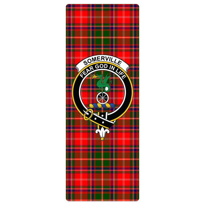 Somerville Modern Clan Badge Tartan Classic Yoga Mat