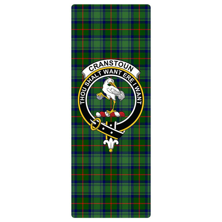 Cranstoun Clan Badge Tartan Classic Yoga Mat