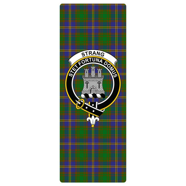 Strange of Balkaskie Clan Badge Tartan Classic Yoga Mat