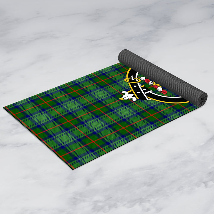 Cranstoun Clan Crest Tartan Yoga Mat