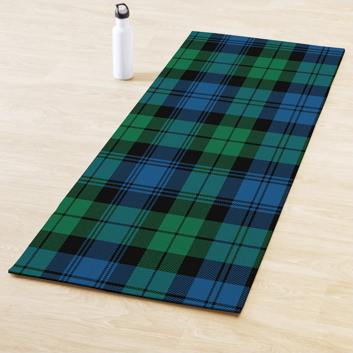 Blackwatch Ancient Clan Tartan Yoga Mat