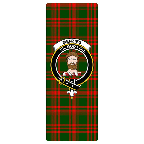 Menzies Green Modern Clan Badge Tartan Classic Yoga Mat