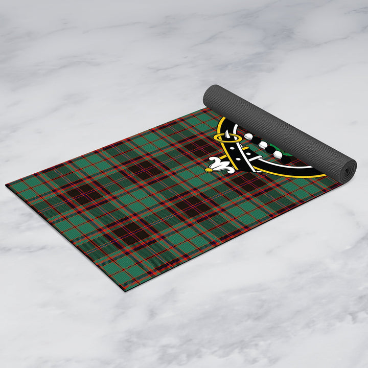 Buchan Ancient Clan Crest Tartan Yoga Mat