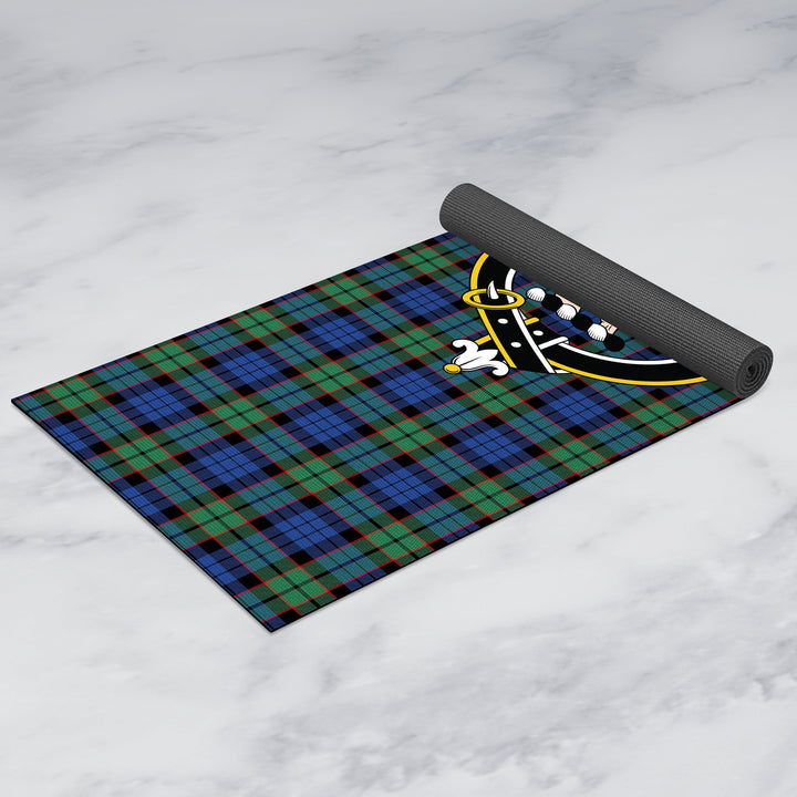 Fletcher Ancient Clan Crest Tartan Yoga Mat