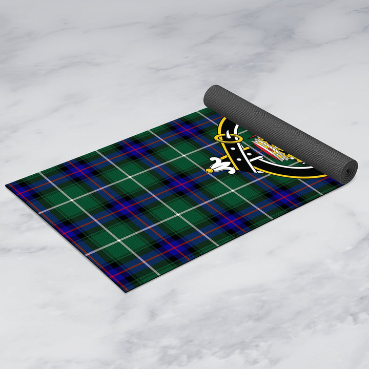 MacDonald of the Isles Hunting Modern Clan Crest Tartan Yoga Mat