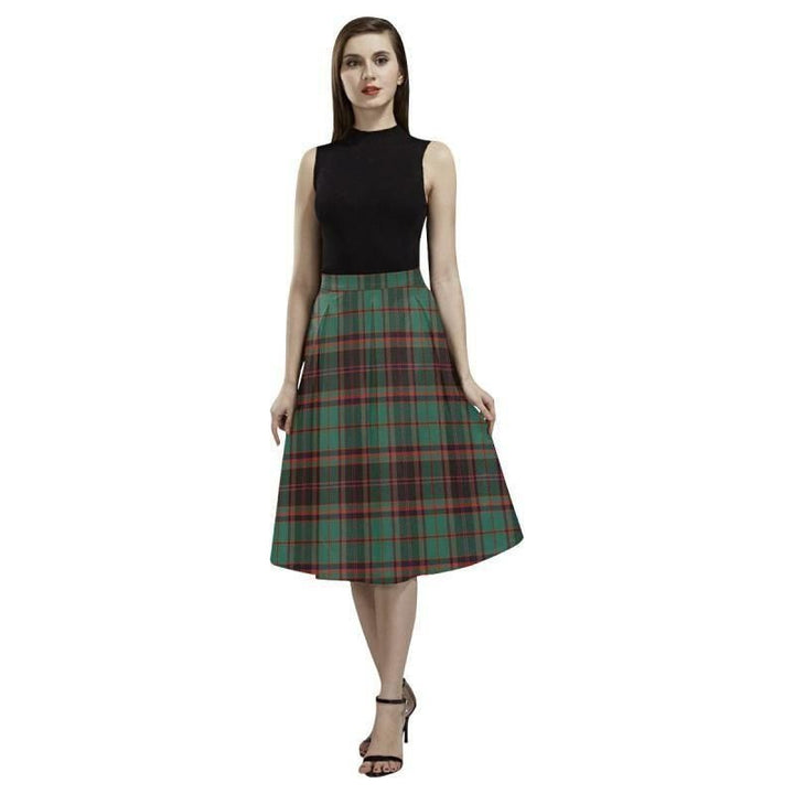 Buchan Ancient Tartan Classic Aoede Crepe Skirt