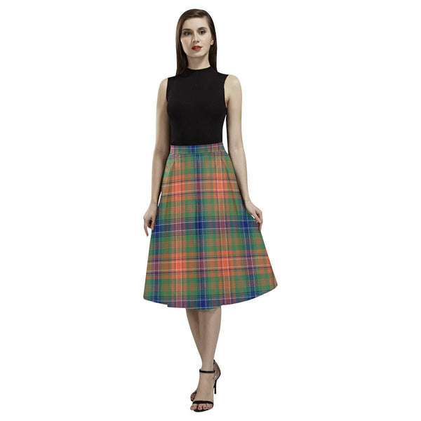Wilson Ancient Tartan Classic Aoede Crepe Skirt