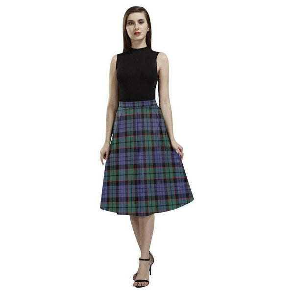 Fletcher Modern Tartan Classic Aoede Crepe Skirt